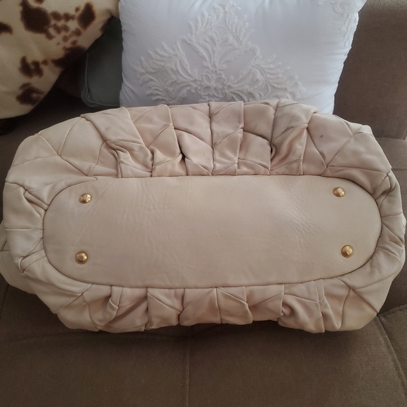 💯 Miu Miu Large Chevron Leather Bag - Picture 3 of 16